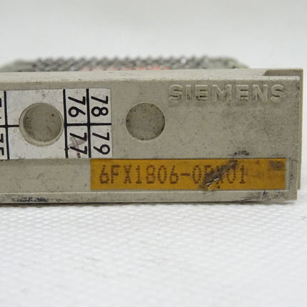 Siemens 6FX1806-0BX01 / 6FX1 806-0BX01 / 570 260 7104.01