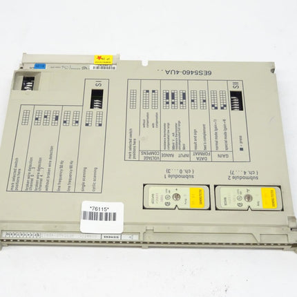 Siemens Simatic S5 6ES5460-4UA13 / 6ES5460-4UA13 E:01