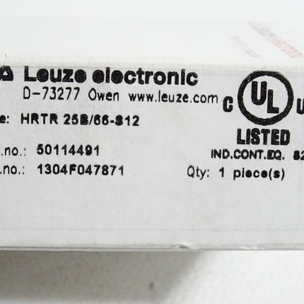 Leuze Electronic 50114491 HRTR 25B/66-S12 Taster Hintergrundausblendung / Neu OVP