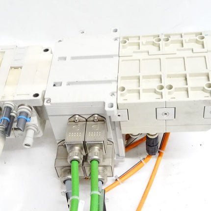 SMC Bus Modul EX245-SPR1-X165 +  EX245-DX1-X36 / EX245-DY1-X37 + VQC2201NR-5-X27