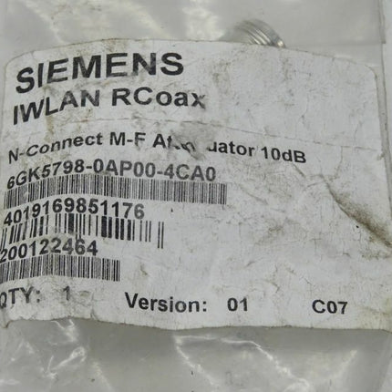 Siemens NF50 R 1/2 IWLAN RCoax Verbindungsstück