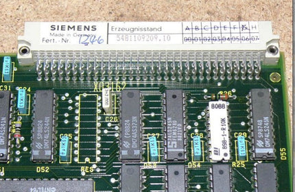 SIEMENS Sinumerik 6FX1111-0AJ02 Sirotec 6FX11110AJ02 Board