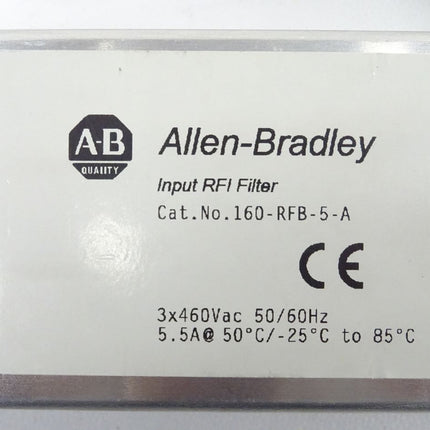 Allen Bradley 160-RFB-5-A Input PFI Filter