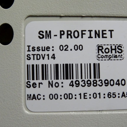 Emerson Control Techniques Unidrive SP SP1401 + SM-Applications Plus STDV34 + SM-Profinet STDV14 + Schaffner FS6008-10-07