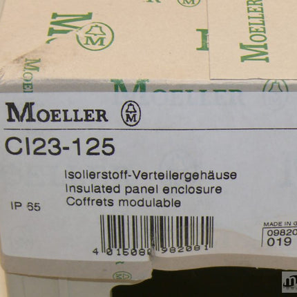 NEU Klöckner Moeller CI23-125 Isolierstoff-Verteilergehäuse