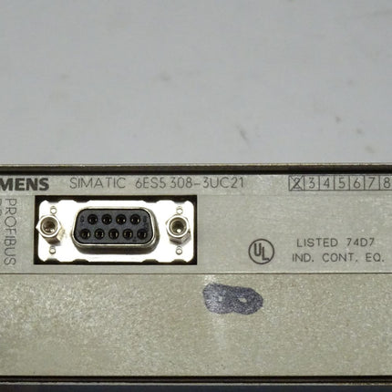 Siemens SIMATIC 6ES5308-3UC21 + 5V FLASH 256 kBYTE/16BIR 6ES5374-1KH21 + 6ES5491-0LB11