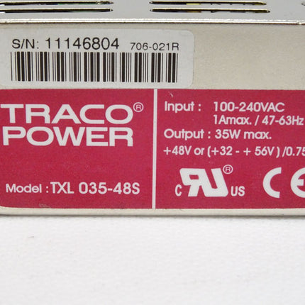 Traco Power TXL035-48S 35W Power Supply