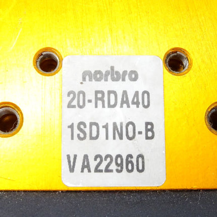 Norbro Stellenantrieb 20-RDA40 1SD1N0-B V A22960  20BRD40N06