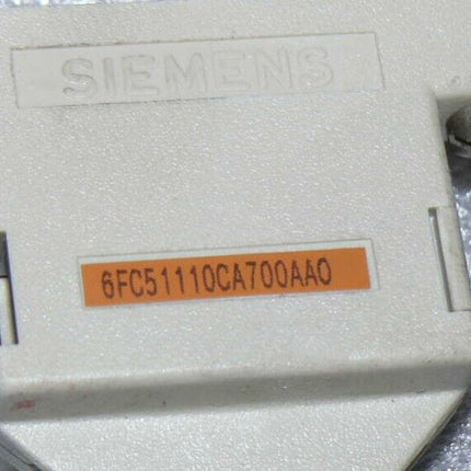 Siemens Sinumerik 6FC5111-0CA70-0AA0 Connector 6FC51110CA700AA0