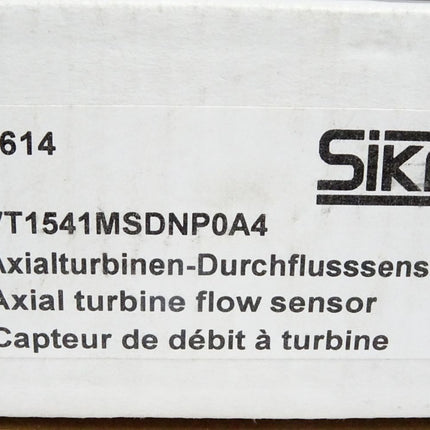 Siba Axialturbinen-Durchflusssensor VT1541MSDNP0A4 / Neu OVP