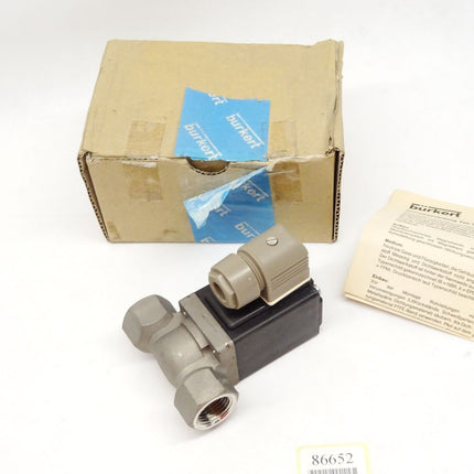 Bürkert Magnetventil 043553S 290-A-12,0-A-VA 1/2-220/50-F-000 / Neu OVP