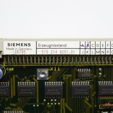 Siemens 6FX1121-4BA02 Sinumerik Interface Karte 6FX1 121-4BA02