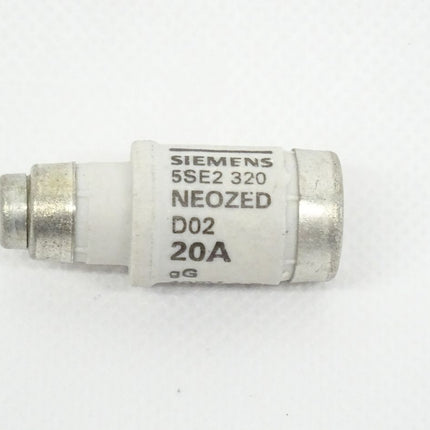 Siemens NEOZED *11 Stück* 5SE2320 / 5SE 2320  D02 20A gG Sicherungseinsatz NEU *11 Stück*