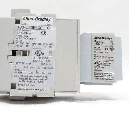 Allen-Bradley 100-C30E*00 +100-F Schütz