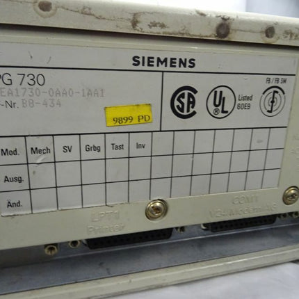 Siemens 6EA1730-0AA00-1AA1 Programmiergerät PG730 6EA1 730-0AA00-1AA1