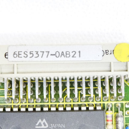 Siemens Memory Submodule 6ES5377-0AB21 / 6ES5 377-0AB21