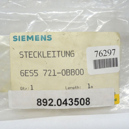 Siemens Steckleitung 6ES5721-0BB00 + AS301 - AS310 / 6ES5 721-0BB00 OVP