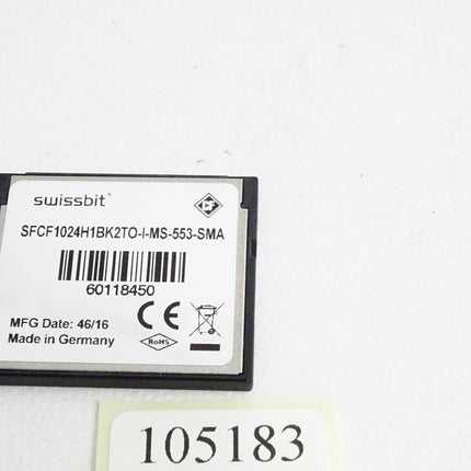 Siemens 6SL3054-0EF00-1BA0 SINAMICS S120 CompactFlash Card