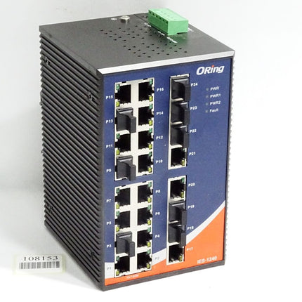 Oring IES-1240 24-port Ethernet Switch