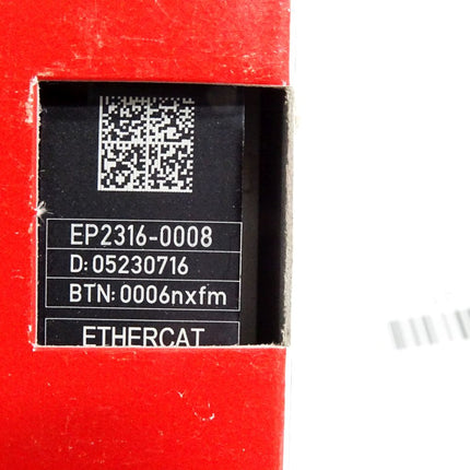 Beckhoff EP2316-0008 EtherCAT Box / Neu OVP versiegelt