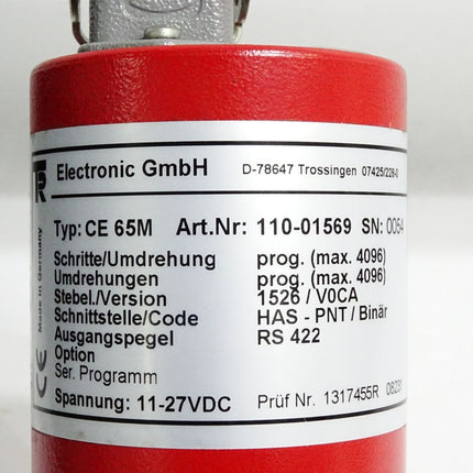 TR Electronic CE 65M 110-01569 CE-65-M Absolut-Encoder