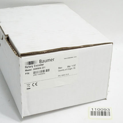 Baumer Rotary Encoder GXMMW.Z31 11032652 / Neu OVP