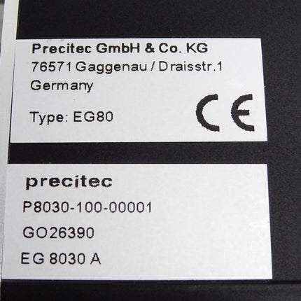 Precitec P8030-100-00001 Einstellgerät EG 8030 A / Unbenutzt