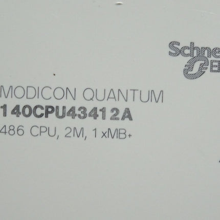 Schneider Electric 140CPU43412AR 140CPU43412A Modicon Quantum Konzept 486 CPU