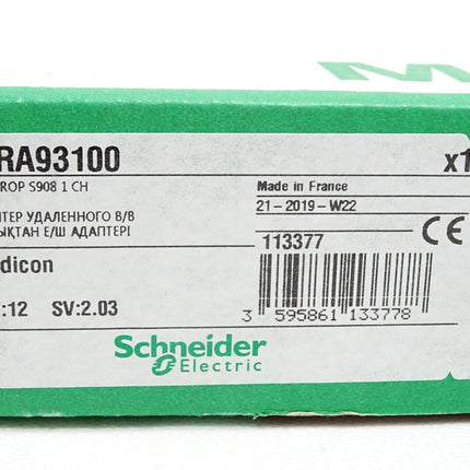 Schneider Electric 140CRA93100 RIO-Slave Modicon Quantum / Neu OVP versiegelt