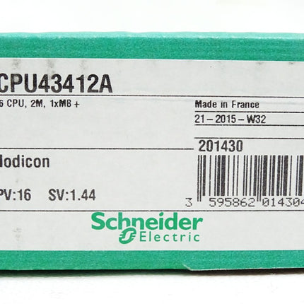 Schneider Electric 140CPU43412A 486 CPU Modicon / Neu OVP versiegelt