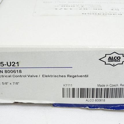 Alco controls EX5-U21 PCN 800618 elektronische Steuerung Ventil / Neu OVP