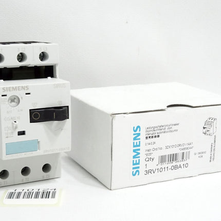 Siemens Leistungsschalter 3RV1011-0BA10 / Neuwertig OVP