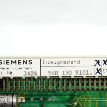 Siemens 6FX1115-0AA01 Einschubkarte