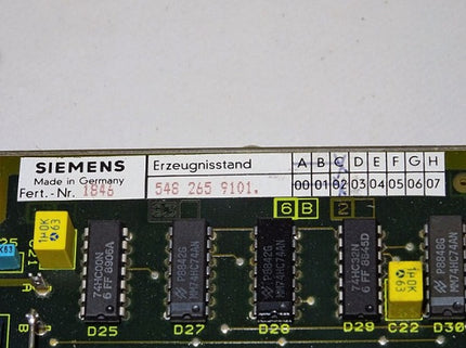 Siemens Sinumerik 6FX1124-6AA02 +  6FX1126-5AA01 + 6FC3984-3RA