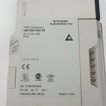 Schneider AutomationTSX Quantum 140 DDI 353 00