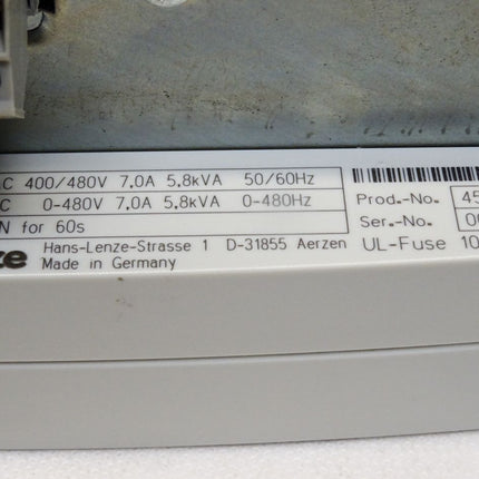 Lenze Servo Inverter EVS9324-ES 33.9324SE.2G.19 00400771 3.0kW