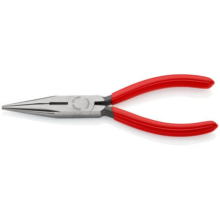 Knipex 25 01 160 Flachrundzange mit Schneide 2501160 Spitzzange Zange gerade