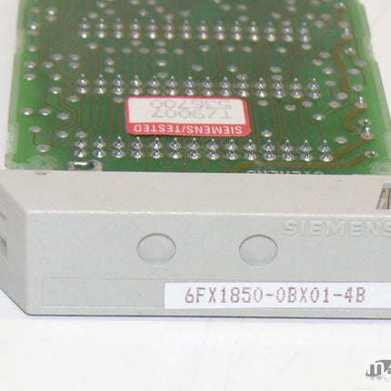 Siemens Sinumerik 6FX1850-0BX01-4B  E:A  Modul  6FX1 850-0BX01-4B