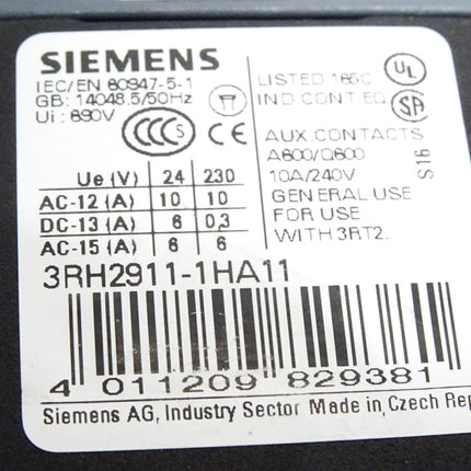 Siemens 3RT2015-1AB01 Leistungsschütz - Maranos.de
