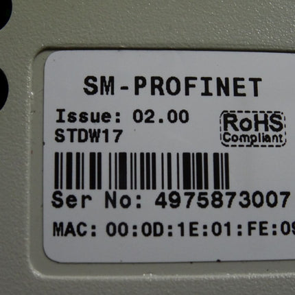 Emerson Control Techniques Unidrive SP SP1401 + SM-Applications Plus STDW12 + SM-Profinet STDW17 + Schaffner FS6008-10-07