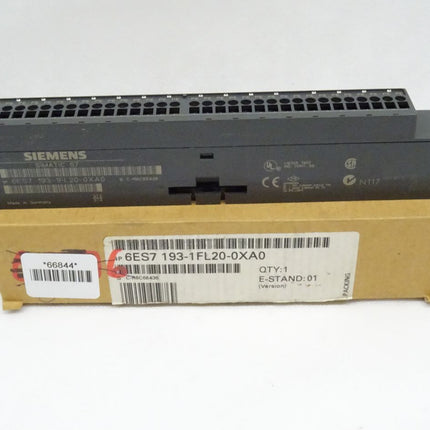 Siemens 6ES7193-1FL20-0XA0 Zusatzklemme 6ES7 193-1FL20-0XA0 NEU-OVP