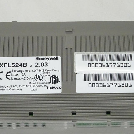 Honeywell XFL524B 2.03 / 6 change over contacts XFL 524B