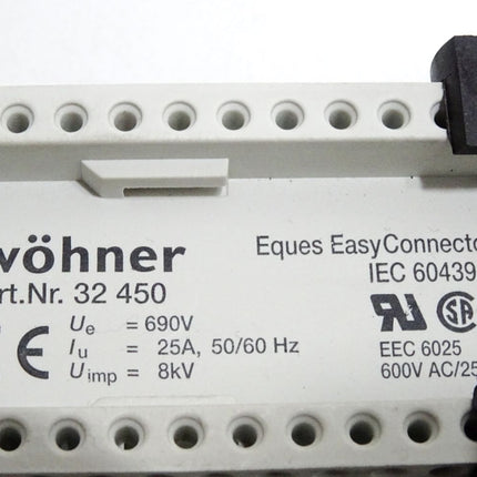 Wöhner 32450 32 450 Sammelschienenadapter 25A