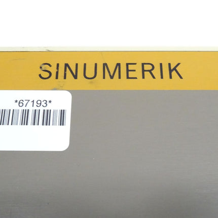 Siemens Sinumerik 810M CNC-Bedienpanel Bedientafel R&S Keller