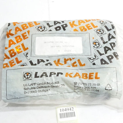 Lapp Kabel Kabelverschraubung Skintop MS PG 42 52015766 / Inhalt : 5 Stück / Neu OVP