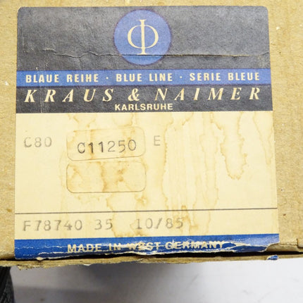 Kraus&Naimer C80 C11250 E / Neu OVP