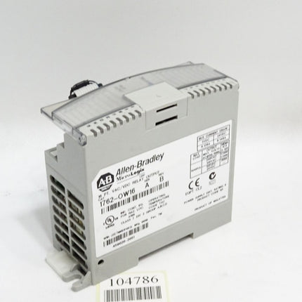 Allen Bradley MIcroLogix 1762-OW16 16 Point Relay Output Module