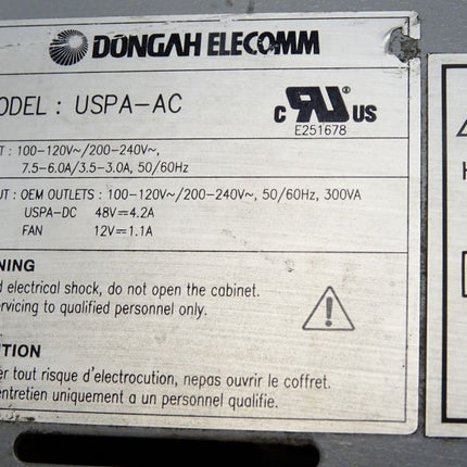 Dongah Elecomm USPA-AC Power Supply 400W