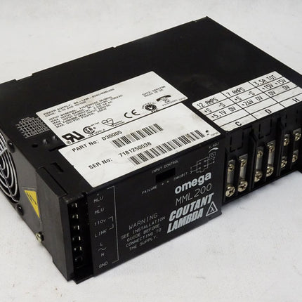 Omega MML200 Coutant Lambda Power Supply NS-LAM-026C D30005