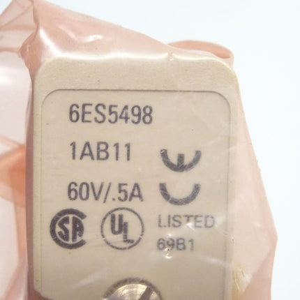 Siemens 6ES5498-1AB11 / 60V/.5A /  6ES5 498-1AB11 / Kontaktschutzmodul